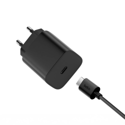 Belkin Ładowarka magnetyczna, Qi2 15W, rozkładana, zasilacz 20W, czarna
