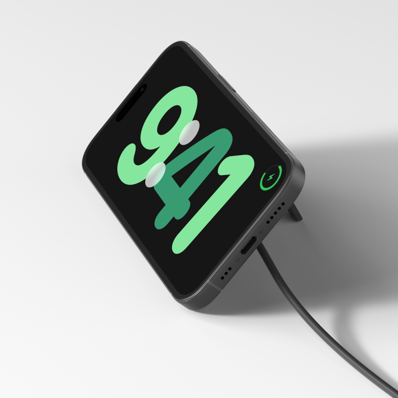 Belkin Ładowarka magnetyczna, Qi2 15W, rozkładana, zasilacz 20W, czarna