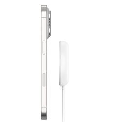Belkin Ładowarka magnetyczna, Qi2 15W, rozkładana, zasilacz 20W, biała