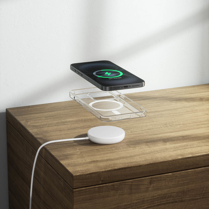 Belkin Ładowarka magnetyczna, Qi2 15W, rozkładana, zasilacz 20W, biała