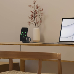 Belkin Ładowarka 2w1, magnetyczna Qi2 15W, do iPhone, AppleWatch, AirPods, grafitowa