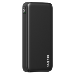 S-Link P311L Powerbank 10000 mAh 2x USB-A, USB-C, HSC 22.5W, PD 20W, QC 3.0, czarny