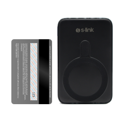 S-Link M1051 Powerbank 10 000 mAh magnes 15 W, HSC 22.5W, PD 20W, QC 3.0, czarny