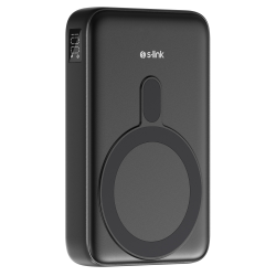 S-Link M1051 Powerbank 10 000 mAh magnes 15 W, HSC 22.5W, PD 20W, QC 3.0, czarny