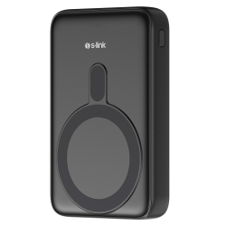 S-Link M1051 Powerbank 10 000 mAh magnes 15 W, HSC 22.5W, PD 20W, QC 3.0, czarny