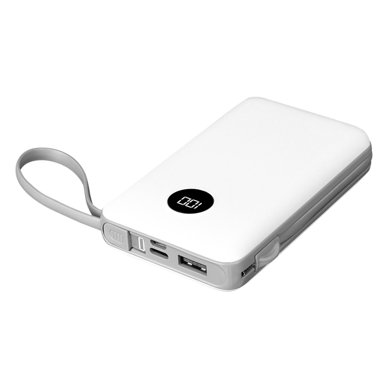 S-link P102 10000mAh PRM 2*USB Type-C All in One Biały