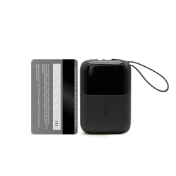 S-Link P109M Powerbank z wbudowanym kablem 10 000 mAh PD 20W QC 18W HSC 22.5W, czarny