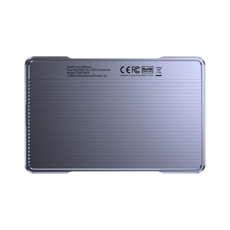 Unitek Obudowa RAID 2xM.2 NVMe/SATA 20Gbps z klonowaniem offline