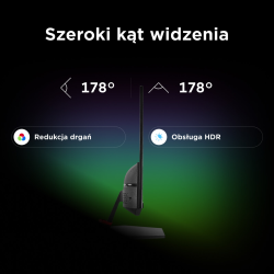 Rampage Crimson Monitor gamingowy 24,5'' 200Hz 0,5 ms Fast IPS