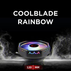 Rampage RM-C04 Coolblade Chłodzenie procesora 120mm LED 1600RPM LGA1700/AM5