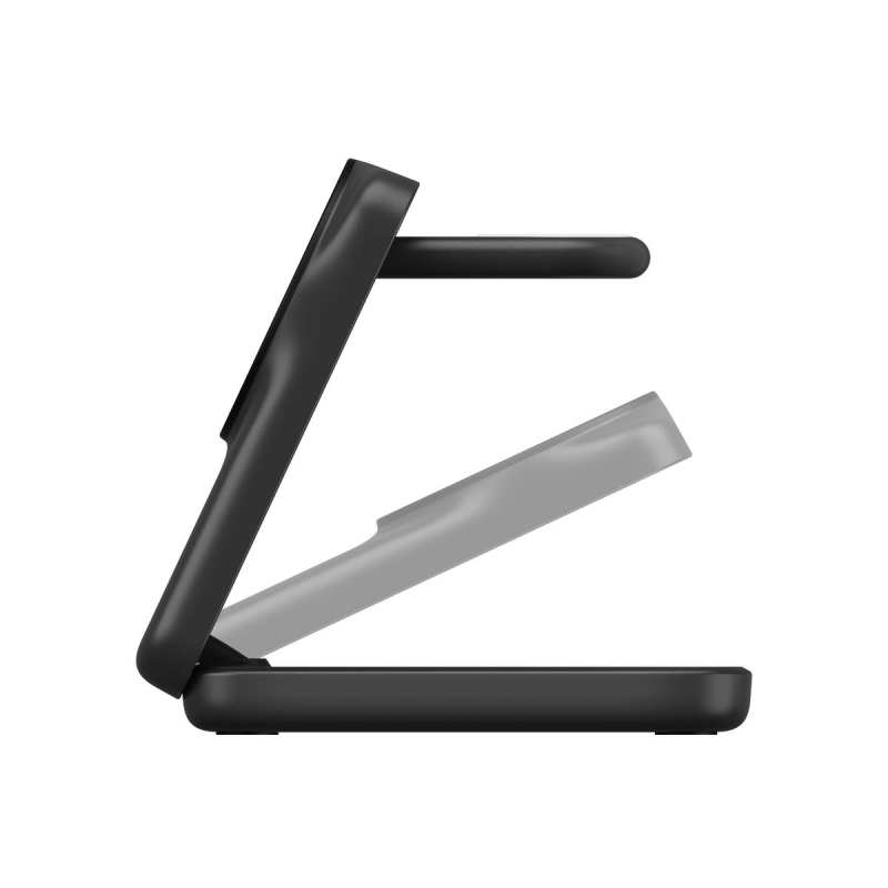 Belkin Ładowarka magnetyczna Qi2 25W, 3w1, składana, zasilacz 45W, czarna