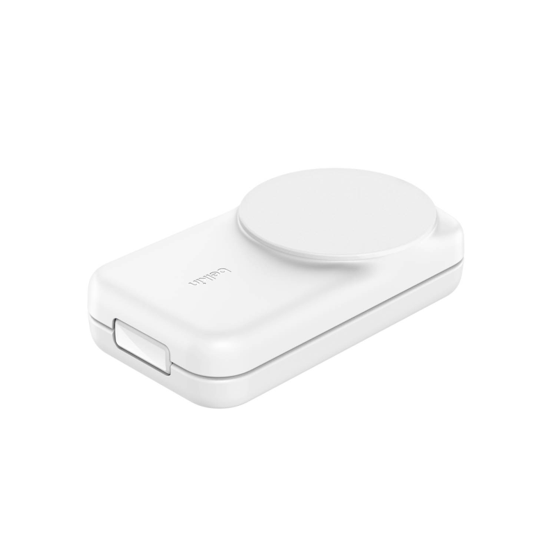 Belkin Ładowarka magnetyczna Qi2 25W, 3w1, składana, zasilacz 45W, biała
