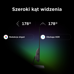 Rampage Crimson Monitor gamingowy 24,5'' 300Hz 1 ms Fast IPS