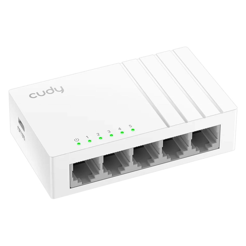 CUDY GS105U | przełącznik sieciowy, 5-portowy, Gigabit, Meta… | PartsPC.pl