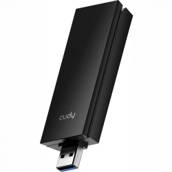 CUDY WU6500 | karta sieciowa, adapter Wi-Fi 7, 2,4GHz/5GHz/6GHz, USB