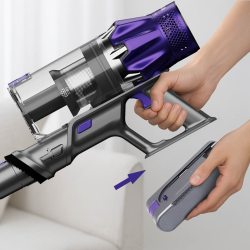 TESLA PureStar E50 PowerDock bezprzewodowy odkurzacz pionowy 2w1 z filtrem HEPA H13 i stacją dokującą