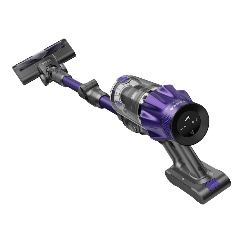 TESLA PureStar E50 PowerDock bezprzewodowy odkurzacz pionowy 2w1 z filtrem HEPA H13 i stacją dokującą