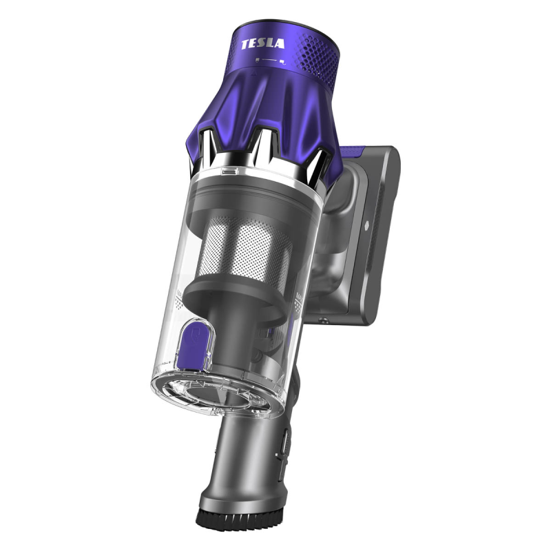 TESLA PureStar E50 PowerDock bezprzewodowy odkurzacz pionowy 2w1 z filtrem HEPA H13 i stacją dokującą