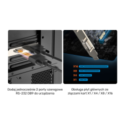 Unitek PCI Express kontroler 2x RS-232 Y-7504BBK01
