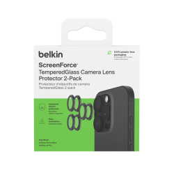 Belkin Szkła ochronne na obiektywy aparatu iPhone 17 Pro / 16 Pro / 16 Pro Max, 2 zestawy
