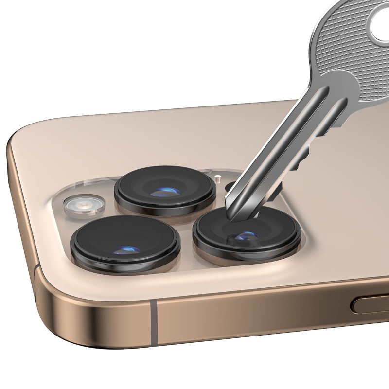 Belkin Szkła ochronne na obiektywy aparatu iPhone 17 Pro / 16 Pro / 16 Pro Max, 2 zestawy