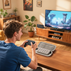 Belkin Etui podróżne na Nintendo Switch 2, piaskowe