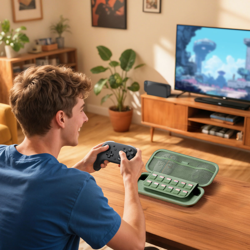 Belkin Etui podróżne na Nintendo Switch 2, szałwiowe