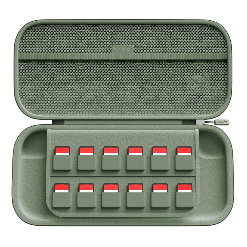 Belkin Etui podróżne na Nintendo Switch 2, szałwiowe