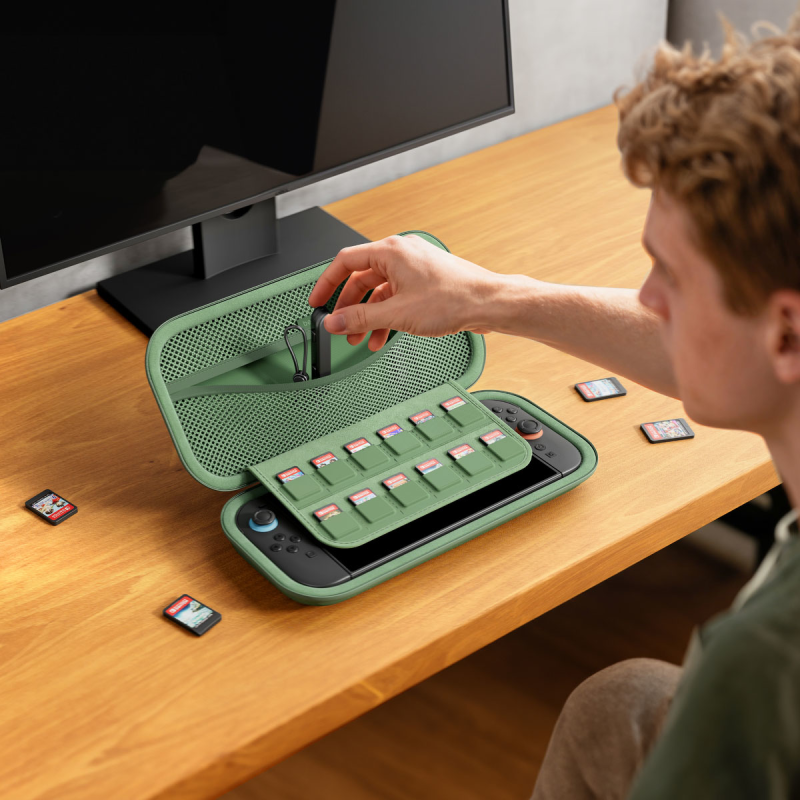 Belkin Etui podróżne na Nintendo Switch 2, szałwiowe