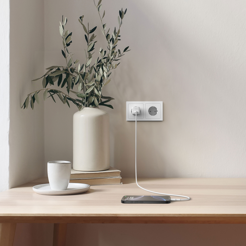 Belkin Ładowarka USB-C PD 3.1 20W, kompaktowa, kabel, biała