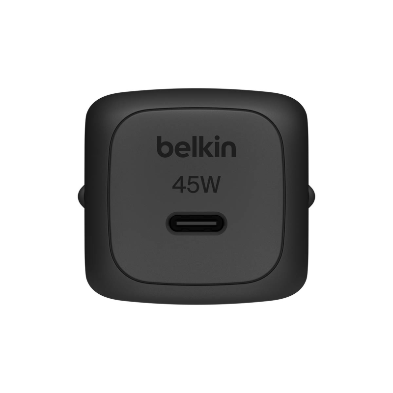 Belkin Ładowarka USB-C 45W, PD 3.1, BoostCharge, kompaktowa, kabel USB-C, czarna