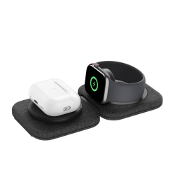 Belkin Ładowarka magnetyczna Qi2 15W, 2w1, składana, podróżna, Apple Watch