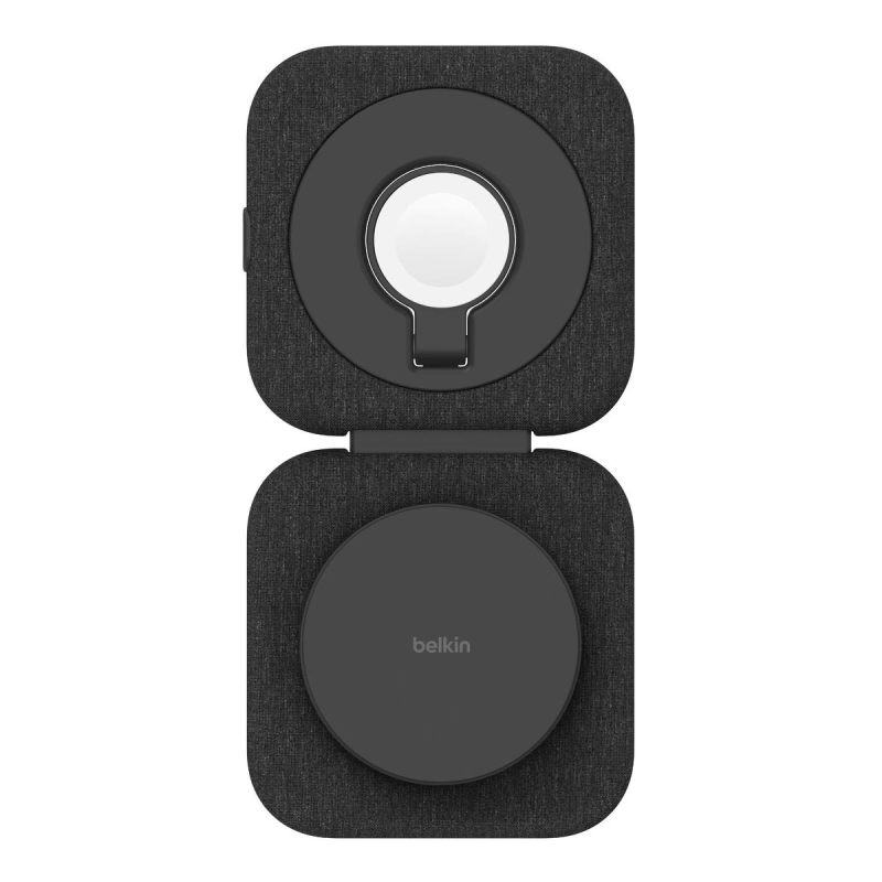 Belkin Ładowarka magnetyczna Qi2 15W, 2w1, składana, podróżna, Apple Watch