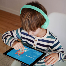 Belkin Słuchawki nauszne dla dzieci, bezprzewodowe, jasnozielone