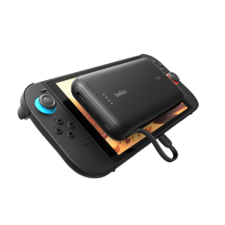 Belkin Powerbank 20 000 mAh do Nintendo Switch 2, 30W, wbudowany kabel USB-C, czarny