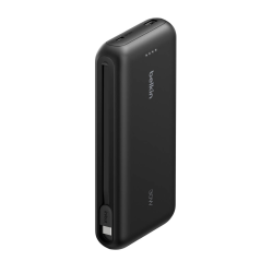 Belkin Powerbank 20 000 mAh do Nintendo Switch 2, 30W, wbudowany kabel USB-C, czarny