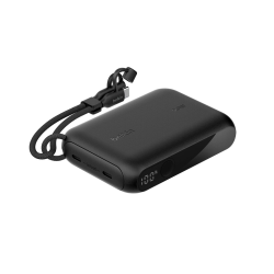 Belkin Powerbank 10 000 mAh, 2x USB-C 20W, czarny