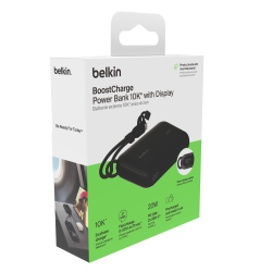 Belkin Powerbank 10 000 mAh, 2x USB-C 20W, czarny
