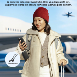 Belkin Powerbank 10 000 mAh, 2x USB-C 20W, czarny