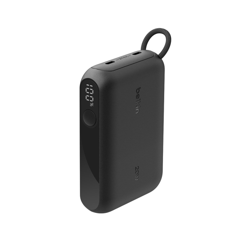 Belkin Powerbank 10 000 mAh, 2x USB-C 20W, czarny