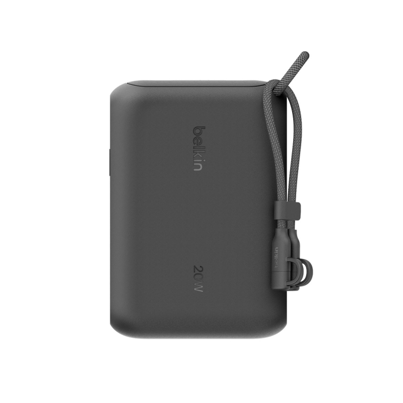 Belkin Powerbank 10 000 mAh, 2x USB-C 20W, czarny