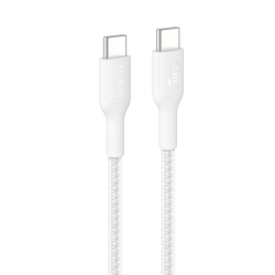 Belkin Kabel USB-C na USB-C 240W, BoostCharge Pro, 1m, biały