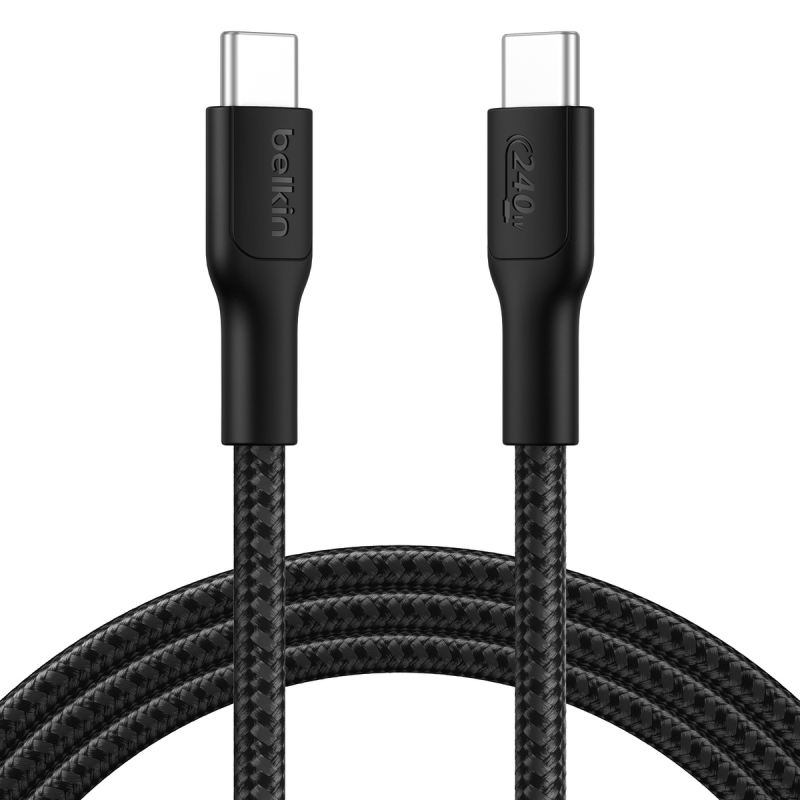 Belkin Kabel USB-C na USB-C 240W, BoostCharge Pro, 2m, czarny