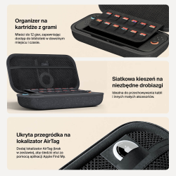 Belkin Etui ładujące na Nintendo Switch 2, powerbank 10 000 mAh, 2x USB-C 20W, czarne