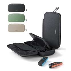 Belkin Etui ładujące na Nintendo Switch 2, powerbank 10 000 mAh, 2x USB-C 20W, czarne