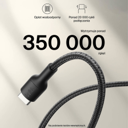 Belkin Kabel USB-C na USB-C 60W, w oplocie, do Nintendo Swit… | PartsPC.pl