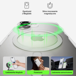 Belkin Etui na iPhone 17 magnetyczne, przezroczyste