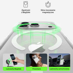 Belkin Etui na iPhone 17 Pro magnetyczne, przezroczyste