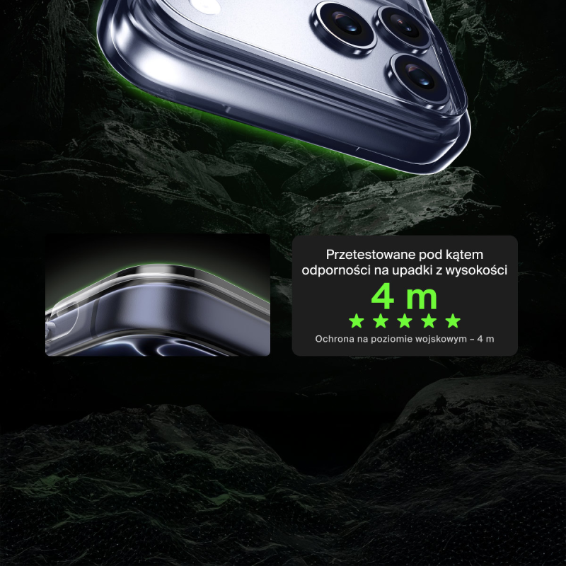 Belkin Etui na iPhone 17 Pro Max magnetyczne, przezroczyste