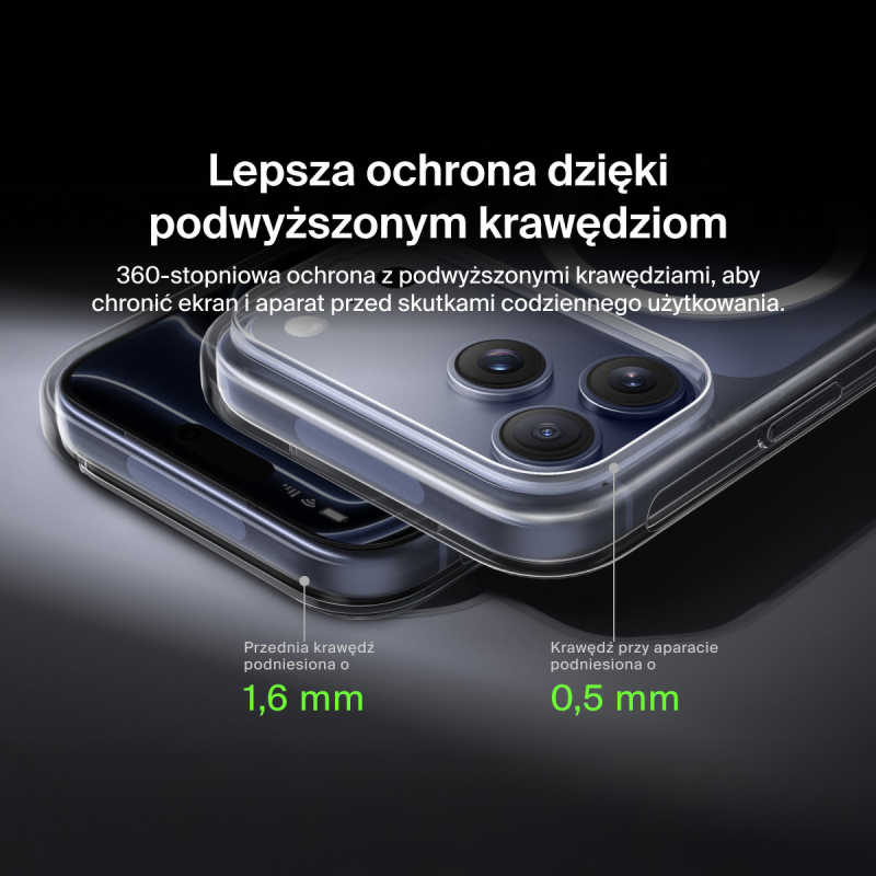 Belkin Etui na iPhone 17 Pro Max magnetyczne, przezroczyste